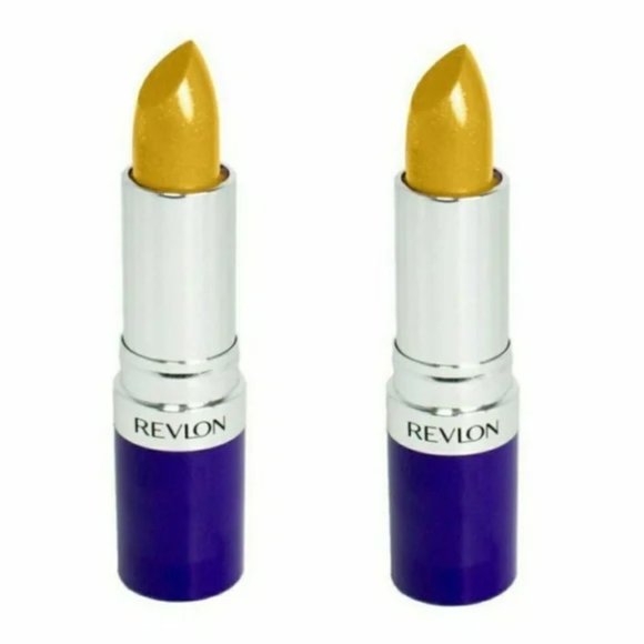 2 Revlon Electric Shock (Gold) Lipstick # 104 - Picture 3 of 3